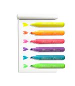 Heart Pops Neon Highlighters - Set of 6 - Image 6