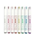 Vivid Pop! Water Based Paint Markers - Metallic - Set of 8 - Image 5