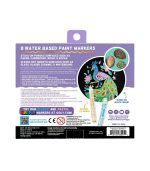 Vivid Pop! Water Based Paint Markers - Metallic - Set of 8 - Image 7