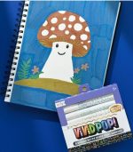 Vivid Pop! Water Based Paint Markers - Metallic - Set of 8 - Image 2