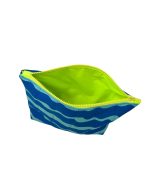 Aqua Ripple Flat Bottom Pouch - Medium - Image 6
