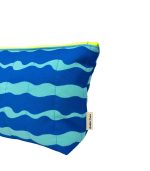 Aqua Ripple Flat Bottom Pouch - Medium - Image 7