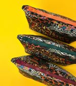 Jungle Mosaic Flat Bottom Pouch - Medium - Image 2