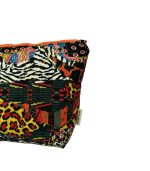 Jungle Mosaic Flat Bottom Pouch - Medium - Image 4