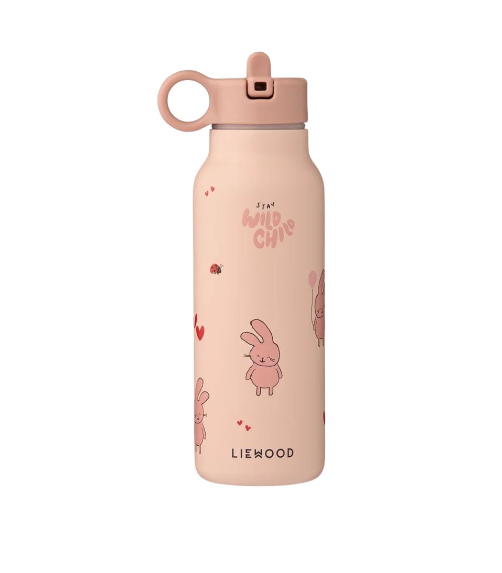 8 Falk Water Bottle 350ml, Wild Child/Rosey - Image 1