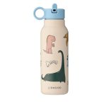 Falk Water Bottle 350ml, Dino Roar/Sandy