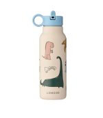 Falk Water Bottle 350ml, Dino Roar/Sandy