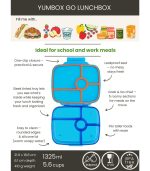 Yumbox Go Miami Blue - Image 4