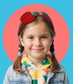 Kiddoz Sparkle Apple Tiara - Image 2
