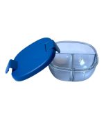 Yumbox Snack Bowl - 3-sections Navy Blue