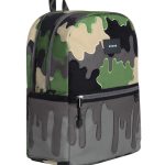 Kane Double Pocket Backpack, Camo Drip