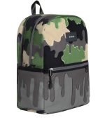 Kane Double Pocket Backpack, Camo Drip