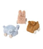 Ansel Plush Car 3-pack, Pale Tuscany Mix
