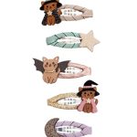 Halloween Cat Mini Hair Clips