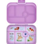Yumbox Original - 6-sections Ami Purple/Cats And Dogs Tray