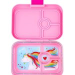 Yumbox Panino - 4-sections Power Pink/Unicorn Tray