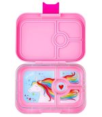Yumbox Panino - 4-sections Power Pink/Unicorn Tray