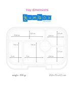 Yumbox Original - 6-sections Malibu Purple /Mermaid Tray - Image 6