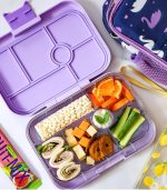 Yumbox Original - 6-sections Ami Purple/Cats And Dogs Tray - Image 2