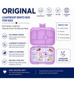 Yumbox Original - 6-sections Ami Purple/Cats And Dogs Tray - Image 6