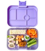 Yumbox Original - 6-sections Ami Purple/Cats And Dogs Tray - Image 4