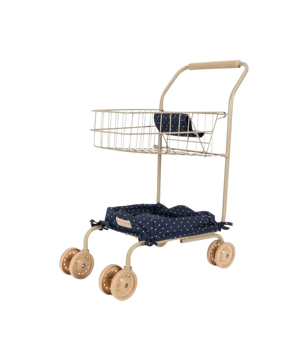 145 Kids Shopping Cart, Ditzy Dot - Image 1