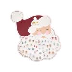 Santa Stick On Earrings