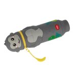 Kawaii 2 In 1 Soft Silicone Pencil Case - Kawai - "Wild But Kind" Gorilla