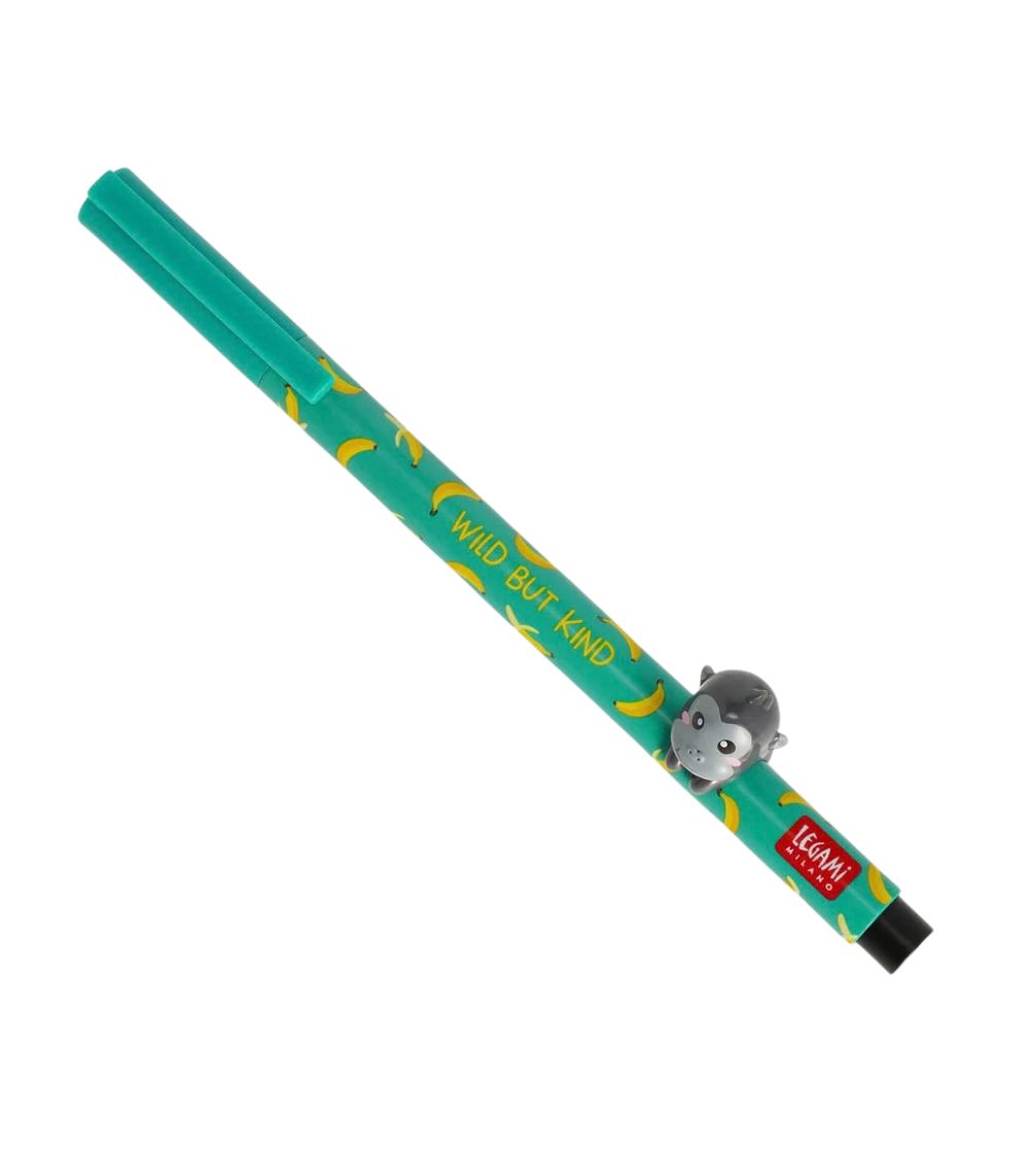 160 Pen With "Wild but Kind" Gorilla Animal Decoration - Lovely Friends - Image 1