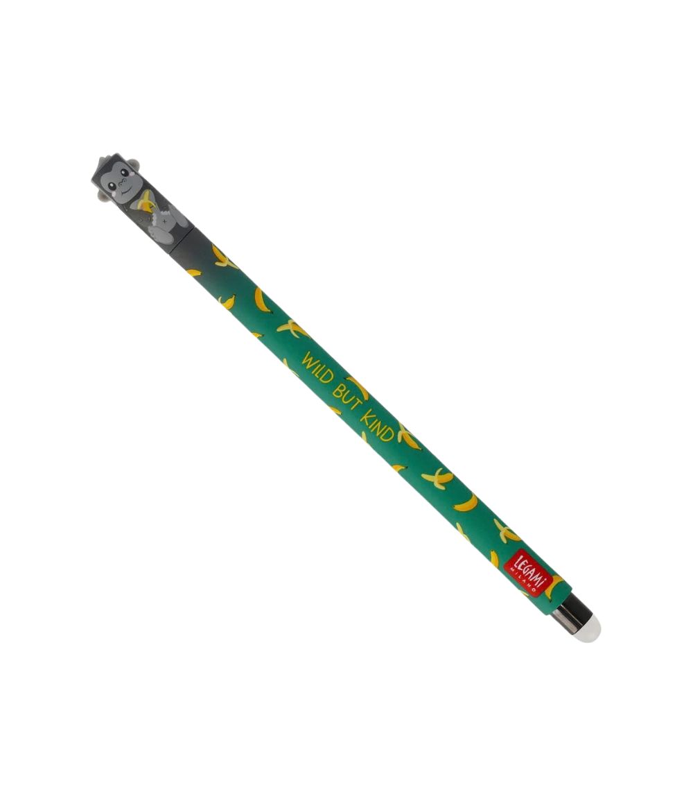 161 Erasable Gel Pen ''Wild But Kind'' Gorilla - Image 1