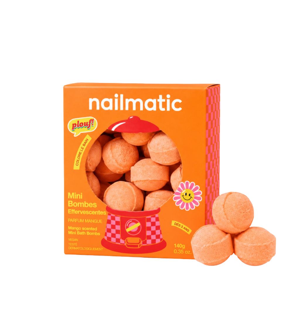 162 Mini Effervescent Bath Bombs Sweet Mango - Image 1