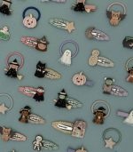 Halloween Cat Mini Hair Clips - Image 3