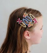 Rudolph and Bow Hair Clips - Image 4
