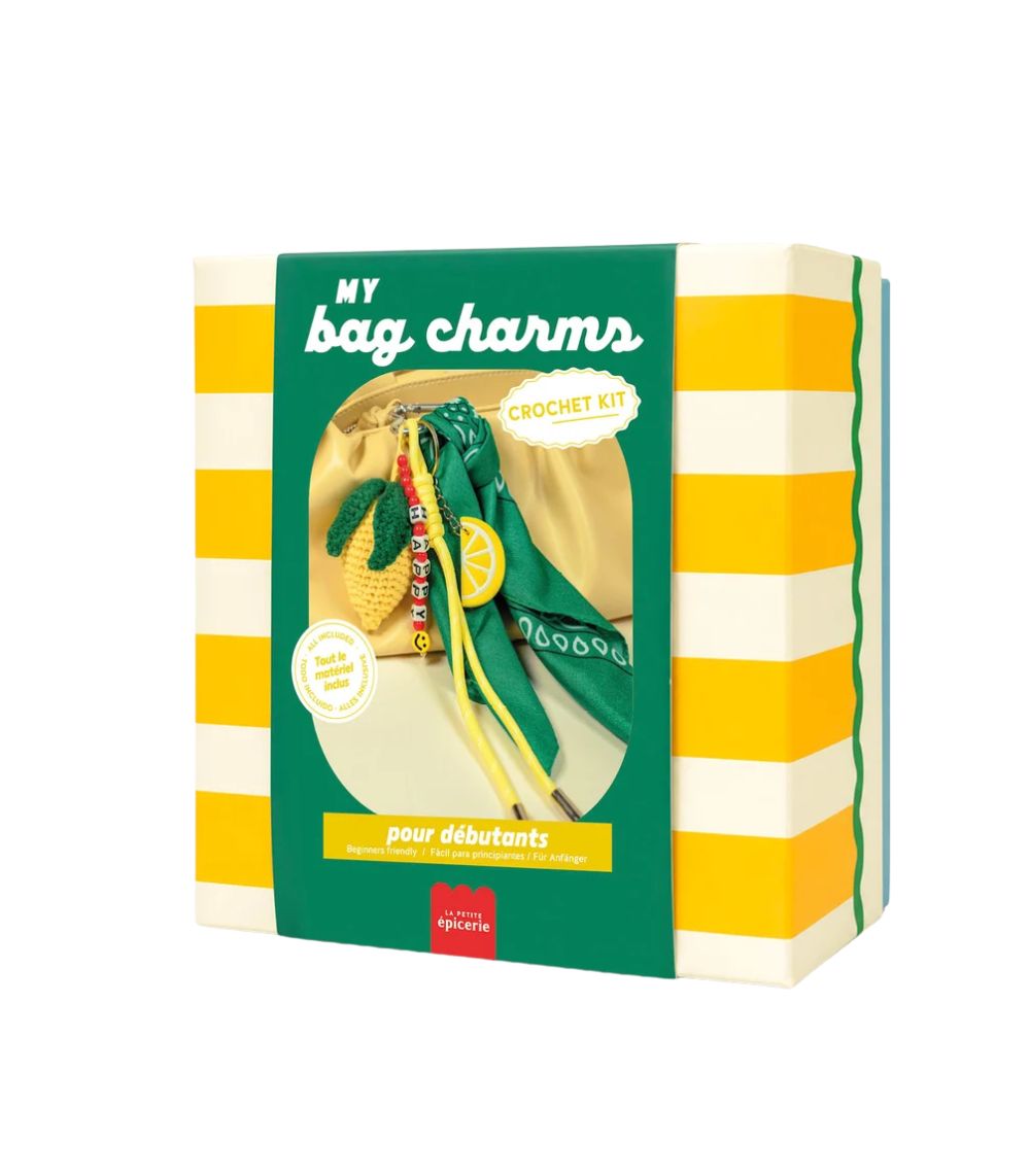 171 Crochet Kit - Bag Charms - Lemon - Image 1