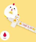 Erasable Gel Pen ''I Care A Lot'' Hen - Image 4