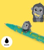 Pen With "Wild but Kind" Gorilla Animal Decoration - Lovely Friends - Image 5