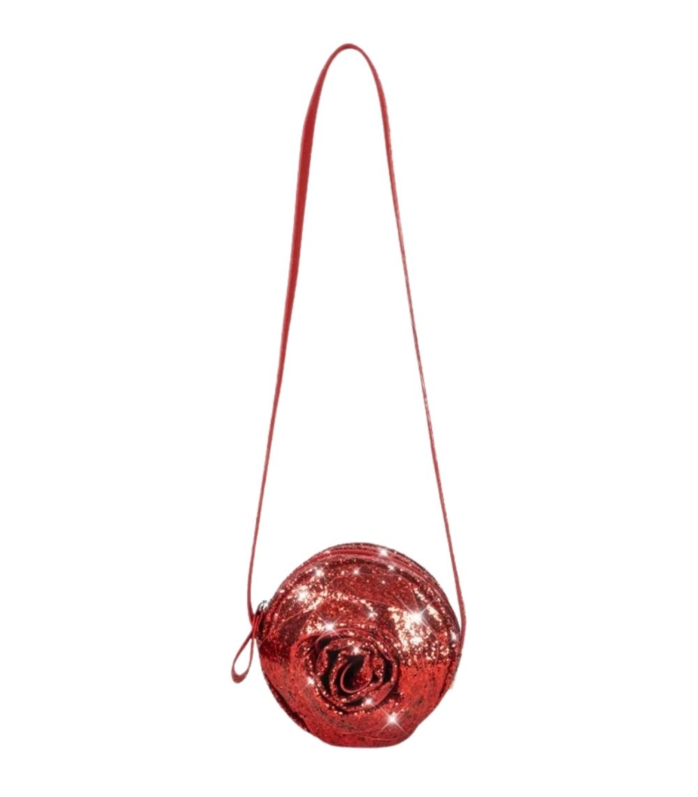 183 Rose Shoulder Bag, Rio Red - Image 1