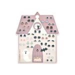 Haunted House Stick On Earrings
