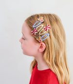 Rudolph and Bow Hair Clips - Image 3