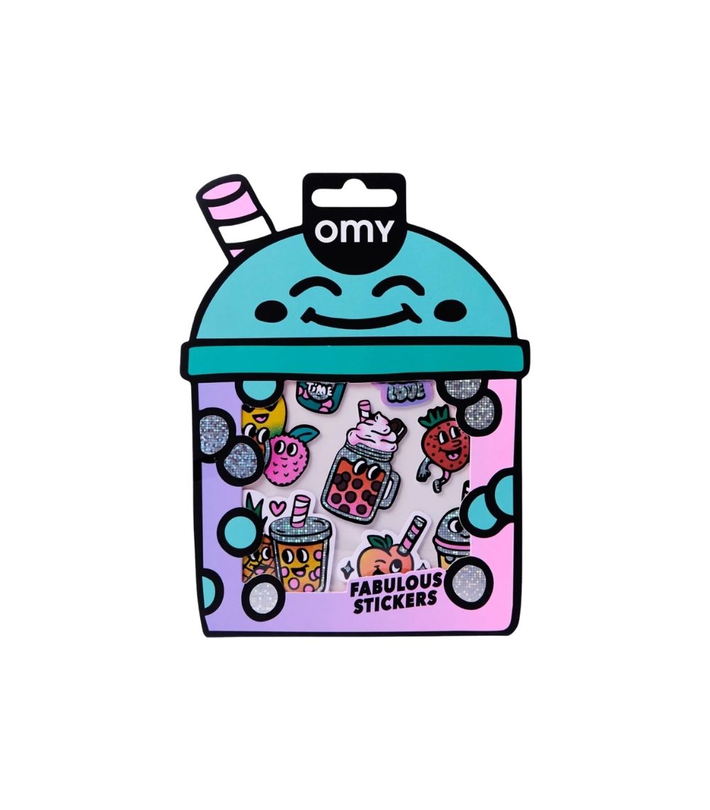 191 Fabulous Stickers Big - Bubble Tea - Image 1