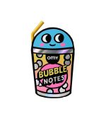 Sticky Notes Bubble Tea