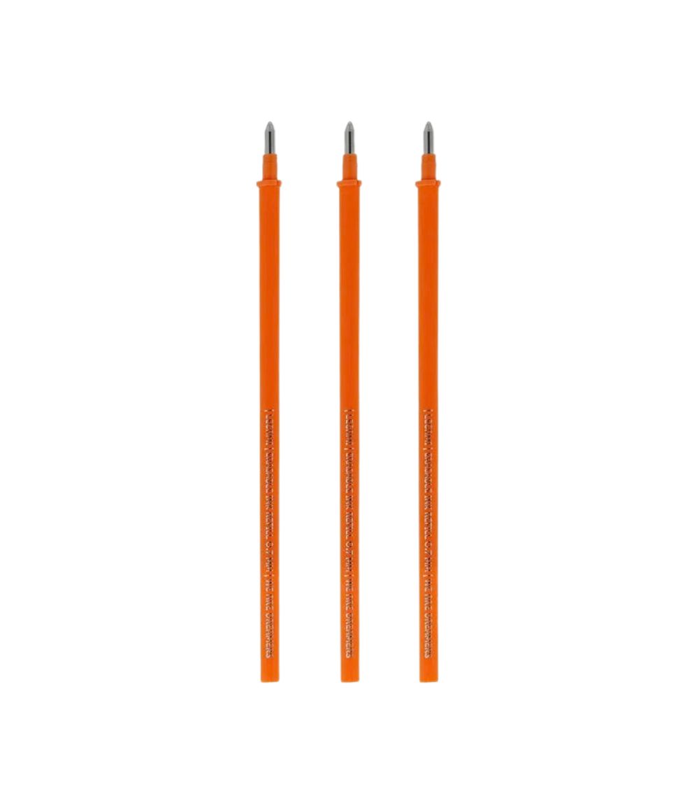 201 Refill For Erasable Gel Pen, Orange Ink - Image 1