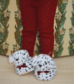 Dalmatian Footies, Beige/Black - Image 4