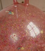 Glitter Jump Ball, Rainbow - Image 3