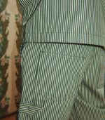 Luc Pants, Milk Verte Stripe - Image 4