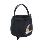 Black Cauldron Trick Or Treat Bag