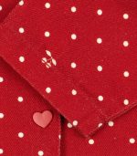 Magot Collar Jacket, Cherry Dot Derby - Image 4