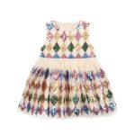 Yvonne Harlekin Dress, Harlekin Sequin