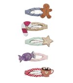 Cosy Christmas Food Mini Hair Clips