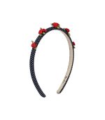 Rose Rouge Hair Brace, Dot Nuit